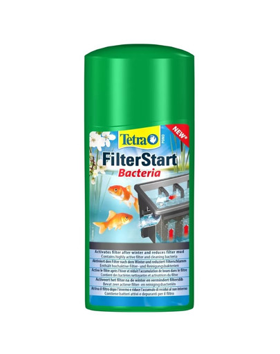 TETRA Pond FilterStart 500 ml gyvos filtro bakterijos tvenkinyje