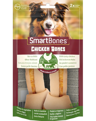 SmartBones Chicken medium vnt kramtukas vištiena vidutinės veislės šunims