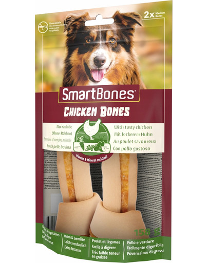 SmartBones Chicken medium vnt kramtukas vištiena vidutinės veislės šunims