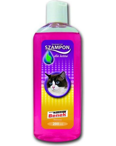 BENEK Alavijų priežiūros šampūnas katėms 200 ml