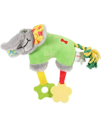 ZOLUX Puppy žaislas dramblys žalias 20 cm