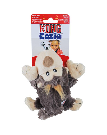 KONG Cozie Assorted Naturals šuns žaislas S