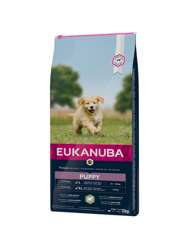 Eukanuba Puppy All Breeds L- LX Lamb & Rice 12 kg