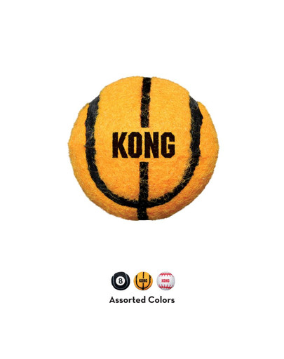 KONG Sport Balls Assorted  (3pack) XS  guminiai kamuoliukai 3 vnt