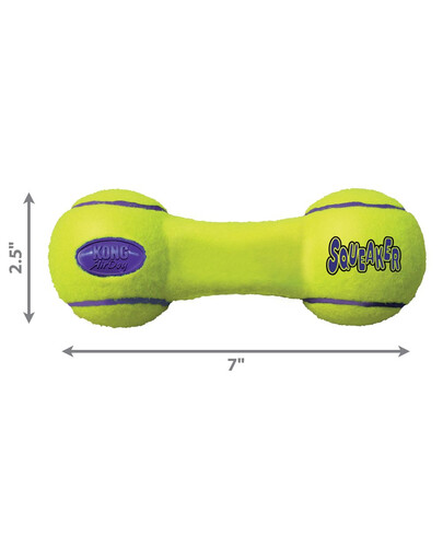 KONG Žaislas squeaker dumbbell medium 178 mm asdb2