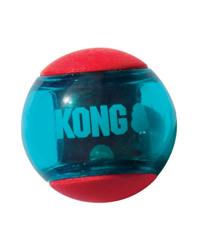 KONG Squeezz Action Ball Red šuns kamuolys  L