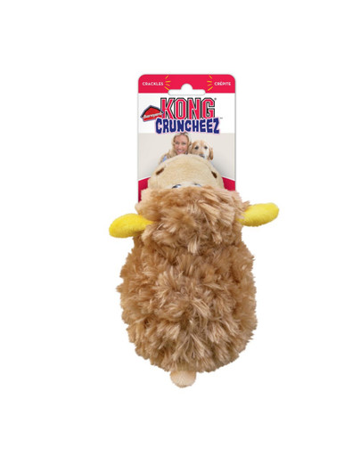 KONG Cruncheez Barnyard Sheep šuns žaislas avis L