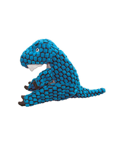 KONG Dynos T-Rex Blue šunų žaislas XS dinozauras