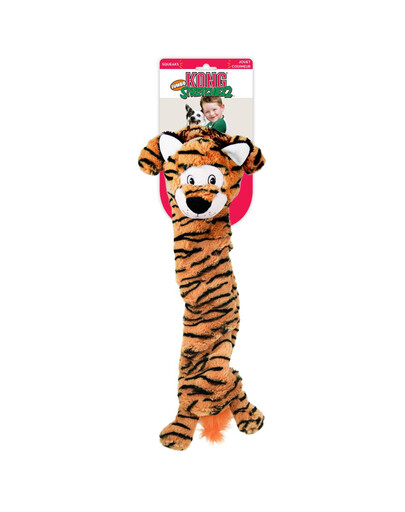 KONG Stretchezz Jumbo Tiger šuo žaislas tigras XL