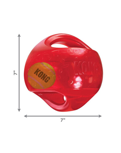 KONG Jumbler Ball Assorted L/XL kamuolys