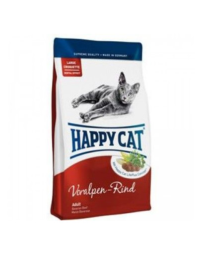 HAPPY CAT Fit & well adult hovězí 4 kg