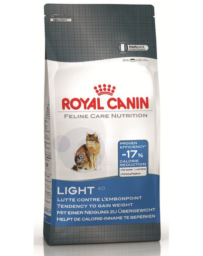 ROYAL CANIN Light 40 10 kg + 2 kg dovanų