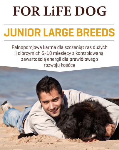 FITMIN Dog for life junior large breed 3 kg