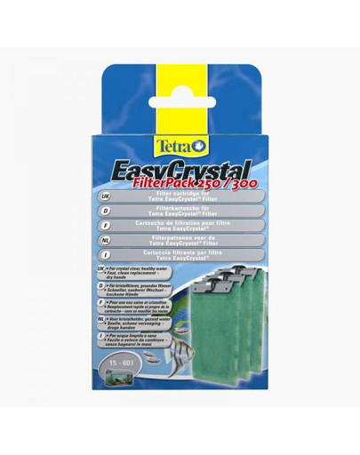 TETRA EasyCrystal FilterPack A 250/300 30 l filtro kasetės