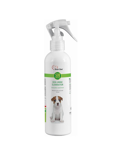 OVER ZOO So Fresh! Dog Urine Eliminator 250 ml šlapimo kvapo neutralizatorius ir dėmių šalinimas