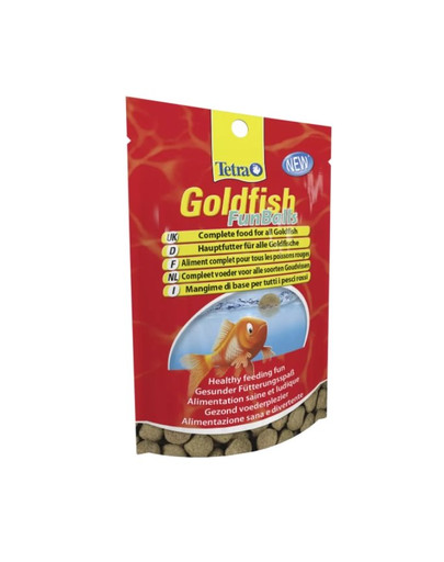 TETRA Goldfish FunBalls 20 g maisto rutuliukuose auksinėms žuvelėms