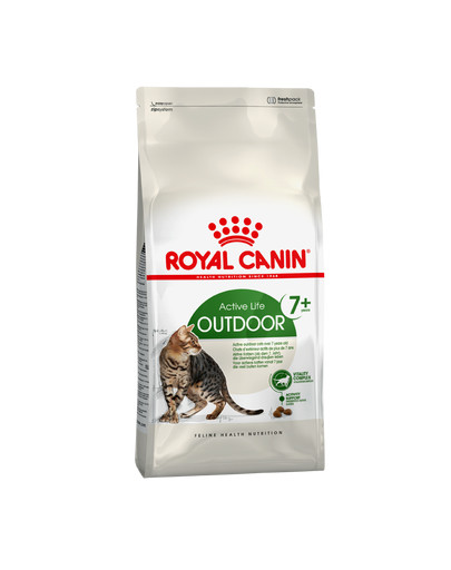 ROYAL CANIN Outdoor 7+ dla kotów wychodzących 10 kg (25 x 0.4 kg)