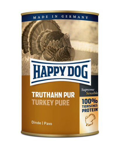 Happy Dog Truthahn Pur konservai šunims su kalakutiena 400 g