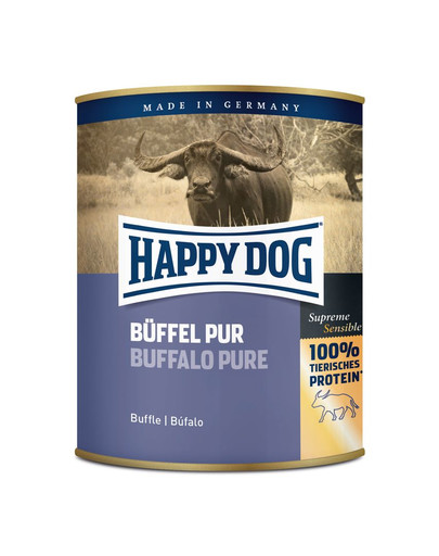 Happy Dog Buffalo Pure konservai su bizoniena šunims 800 g