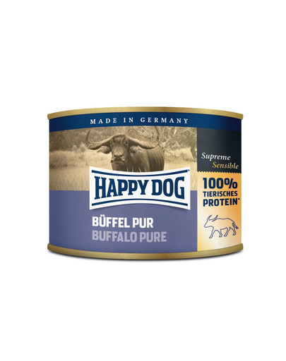 Happy Dog Buffel Pur konservai šunims su buivoliena 200 g