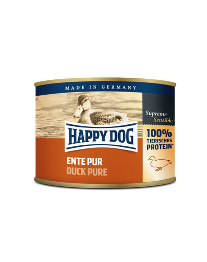 Happy Dog Ente Pur konservai šunims su antiena 200 g