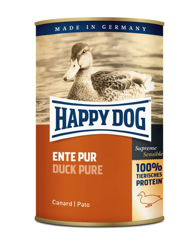 Happy Dog Ente Pur konservai šunims su antiena 400 g