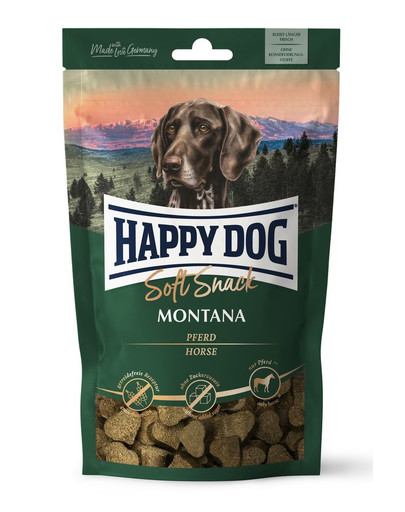 HAPPY DOG Soft Snack Montana 100 g arkliena