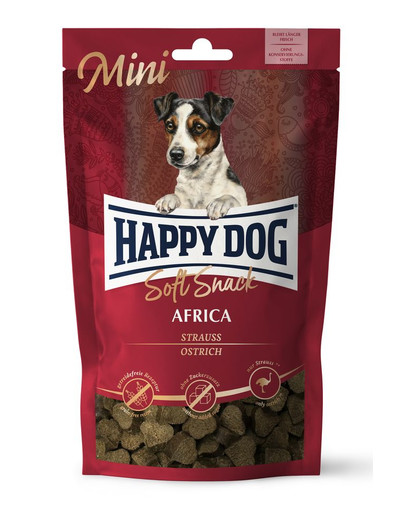 HAPPY DOG Soft Snack Mini Africa 100 g strutis