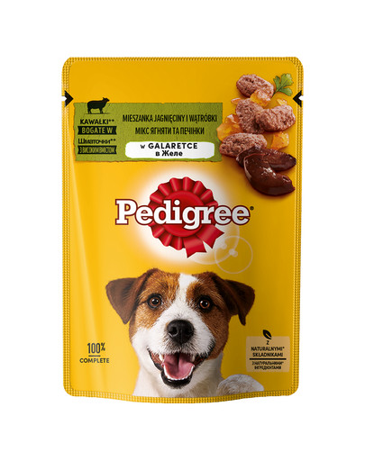PEDIGREE Adult mokra karma dla psów w galaretce 24 x 100 g saszetki
