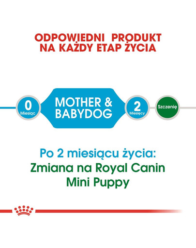 ROYAL CANIN Mini Starter Mother & Babydog 8 kg sausas ėdalas nėščioms ir žindančioms kalėms ir šuniukams, nuo 4 iki 8 savaičių, mažoms veislėms