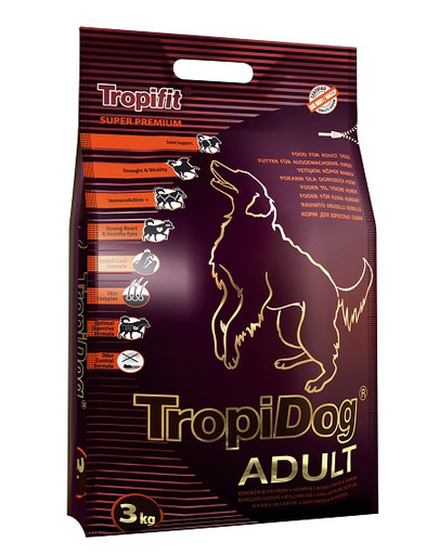 TROPIDOG Adult large&medium breeds 3 kg