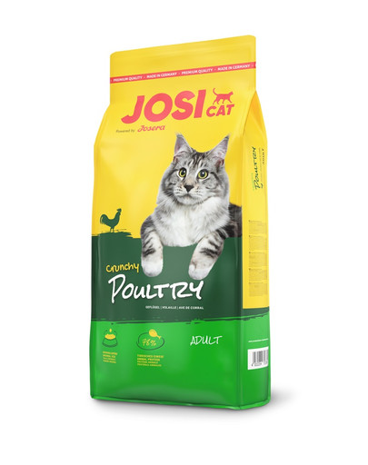 JOSERA JosiCat Crunchy Poultry 10 kg sausas maistas su vištiena katėms