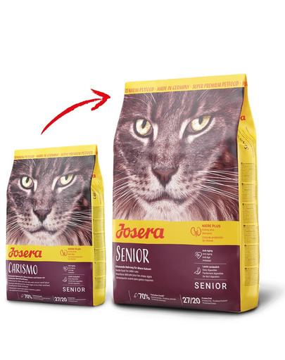 JOSERA Senior 2 kg sausas maistas vyresnio amžiaus katėms