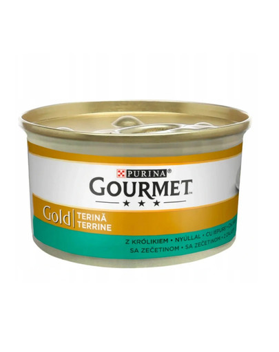 GOURMET GOURMET GOLD Rabbit Pate Triušio paštetas 24x85g