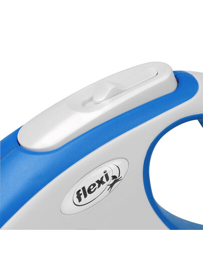 FLEXI New Comfort S Tape 5 m blue automatinis pavadėlis