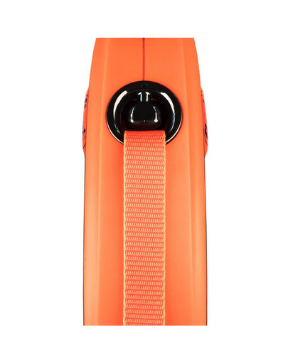 FLEXI Xtreme M Tape 5 m orange automatinis pavadėlis