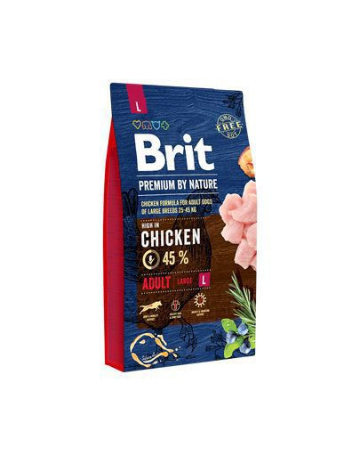 BRIT Premium By Nature Adult L 8 kg