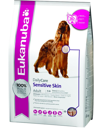 EUKANUBA Daily care sensitive skin 2.3 kg