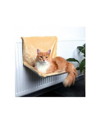 Trixie pakabinamas guolis ant radiatoriaus katėms 48 X 26 X 30 cm smėlinis