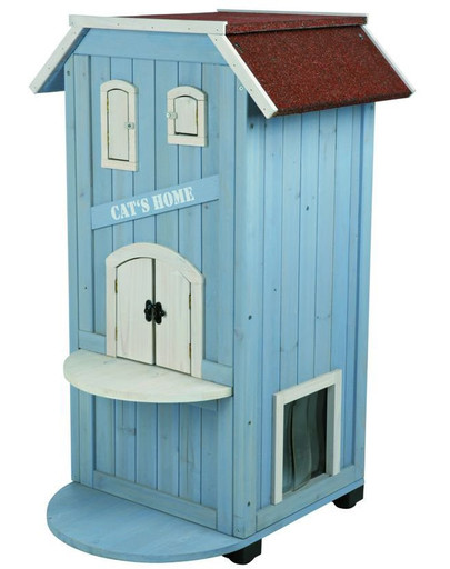 Trixie namas katės 56 X 94 X 59 cm. Mėlynas