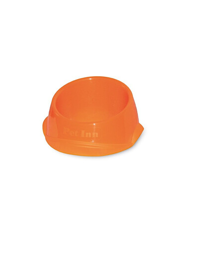 Pet Inn dubenėlis Space Bowl Classic Line Transparent 700 ml oranžinis