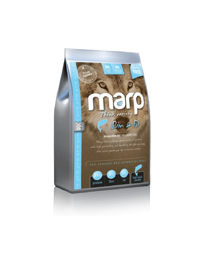 MARP Variety Slim&Fit baltos žuvies ėdalas šunims 12 kg + skanėstai NEMOKAMAI