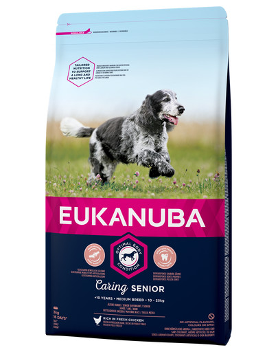 EUKANUBA Caring Senior Medium Breed 3kg