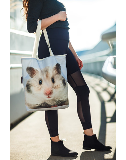 FERA Klasikinis pirkinių krepšys žiurkėnas