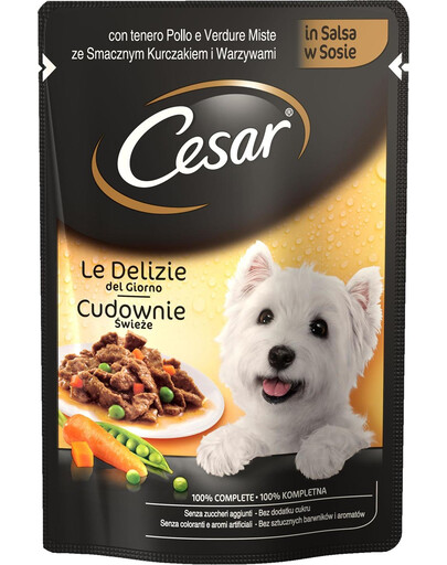 CESAR Šlapias šunų ėdalas 24 x 100 g