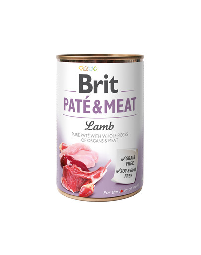 BRIT Pate&Meat 6 x 800 g konservuotas šunų paštetas