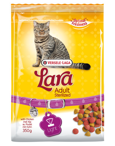 Versele-Laga Lara Adult Sterilized - ėdalas sterilizuotoms katėms 10 kg