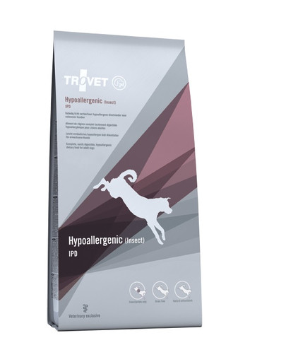 TROVET Hypoallergenic Insect IPD šunims 3 kg
