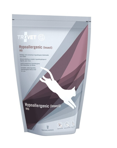 TROVET Hypoallergenic Insect IRD katėms 500 g