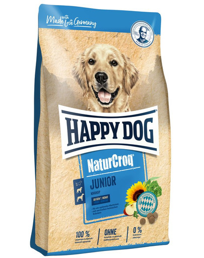 HAPPY DOG NaturCroq Junior 4 kg šuniuko maistas